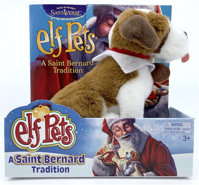 The Elf on the Shelf® Elf Pets® A Saint Bernard Tradition