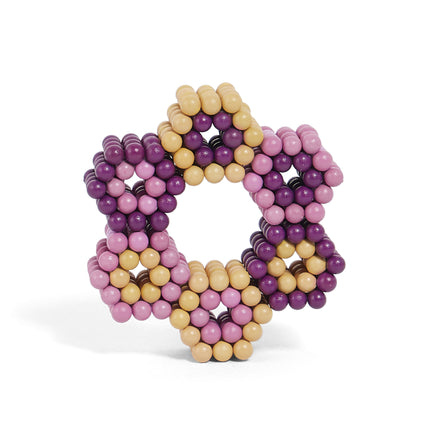 Speks 432 magnetic balls desk fidget toy set bold pink