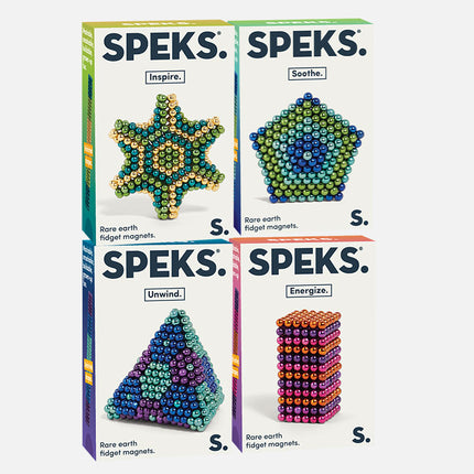 Speks 432 magnetic balls desk fidget toy set gradient mix