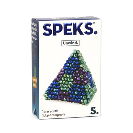 Speks 432 magnetic balls desk fidget toy set gradient unwind