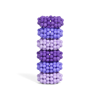 Speks 432 magnetic balls desk fidget toy set pixel purple