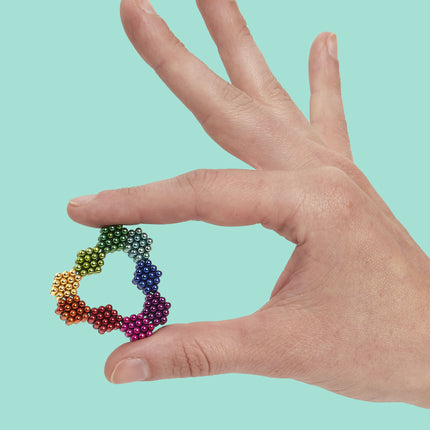 Speks 432 magnetic balls desk fidget toy set spectrum hand
