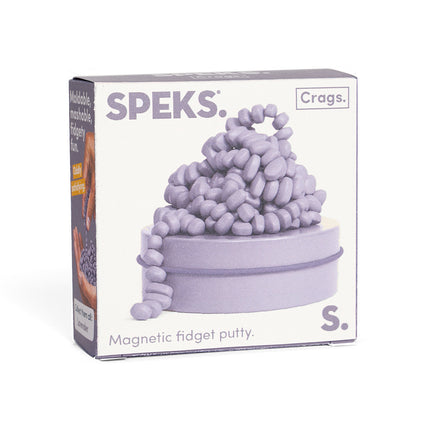 Speks Crags magnetic putty stones desk fidget toy 100 lavender