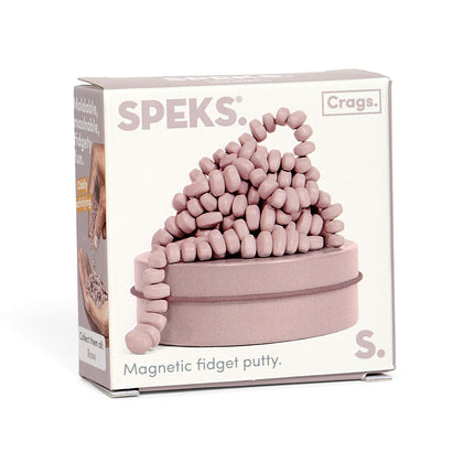 Speks Crags magnetic putty stones desk fidget toy 100 rose