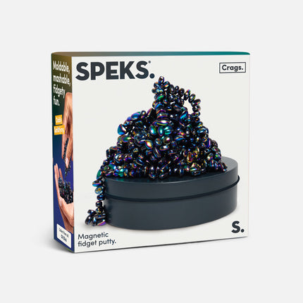 Speks Crags magnetic putty stones desk fidget toy 300 oil slick