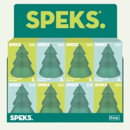 Speks Gump Christmas tree memory gel stress ball seasonal fidget toy 24 display