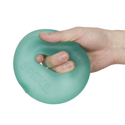 Speks Gump Jumbo Loop memory gel stress ring desk fidget toy sea glass