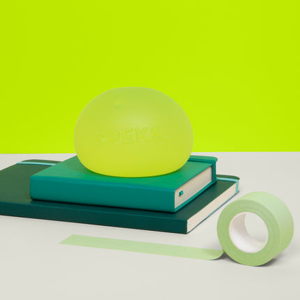 Speks Gump Jumbo large memory gel stress ball desk fidget toy algae
