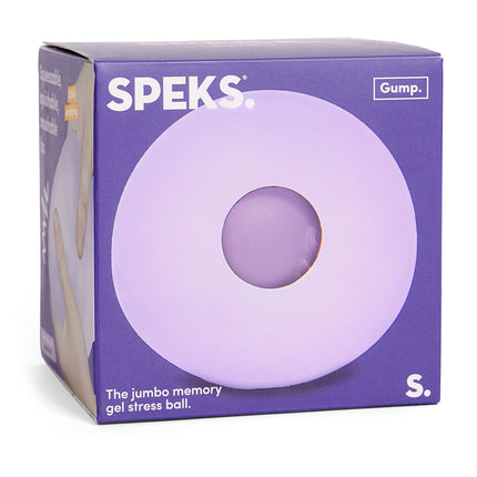 Speks Gump Jumbo large memory gel stress ball desk fidget toy mist