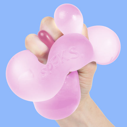 Speks Gump Jumbo large memory gel stress ball desk fidget toy moon jelly