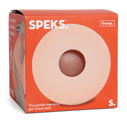 Speks Gump Jumbo large memory gel stress ball desk fidget toy reef