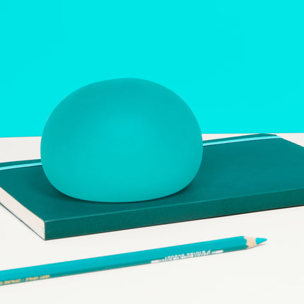 Speks Gump Jumbo large memory gel stress ball desk fidget toy sea glass