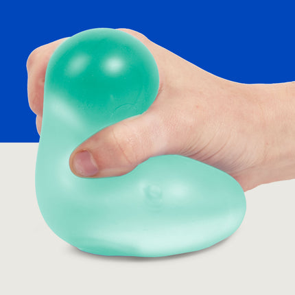 Speks Gump Jumbo large memory gel stress ball desk fidget toy sea glass