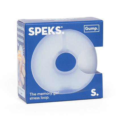 Speks Gump Loop memory gel stress ring desk fidget toy dew