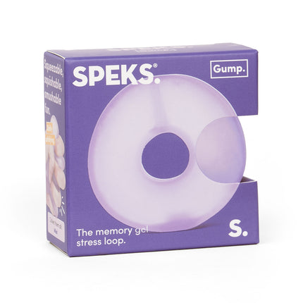 Speks Gump Loop memory gel stress ring desk fidget toy mist