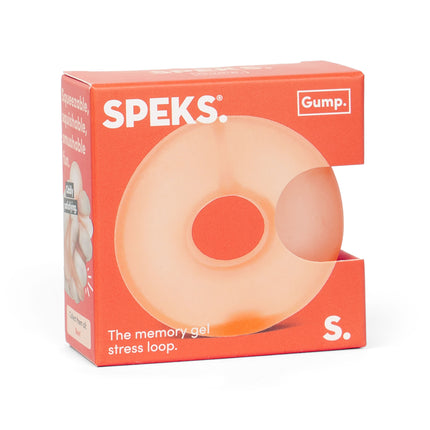 Speks Gump Loop memory gel stress ring desk fidget toy reef