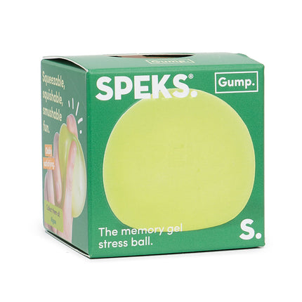 Speks Gump Original memory gel stress ball desk fidget toy algae