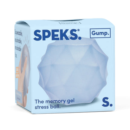 Speks Gump Surface textured memory gel stress ball desk fidget toy burst