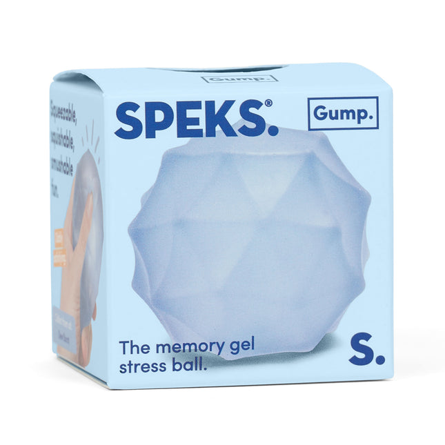 Speks Gump Surface textured memory gel stress ball desk fidget toy burst