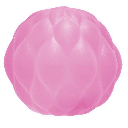 Speks Gump Surface textured memory gel stress ball desk fidget toy quilt pink