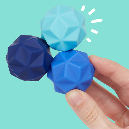 Speks Odds magnetic fidget toy desk stress relief peaks blue