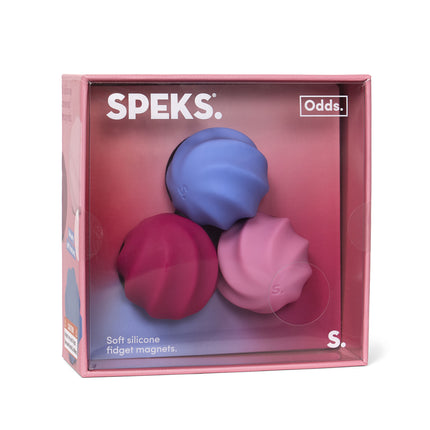 Speks Odds magnetic fidget toy desk stress relief vivid swirls