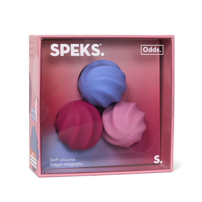 Speks Odds magnetic fidget toy desk stress relief vivid swirls