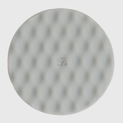 Speks Slabs silicone sensory sticker desk fidget toy circle mesh grey