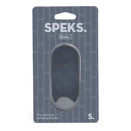 Speks Slabs silicone sensory sticker desk fidget toy path grey
