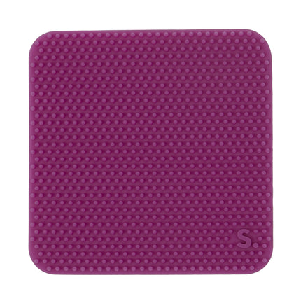 Speks Slabs silicone sensory sticker desk fidget toy square static purple