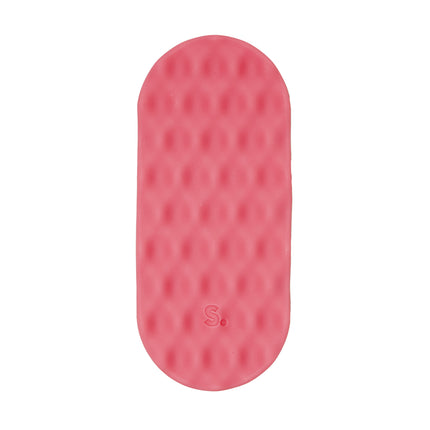 Speks Slabs silicone sensory sticker desk fidget toy tab mesh pink