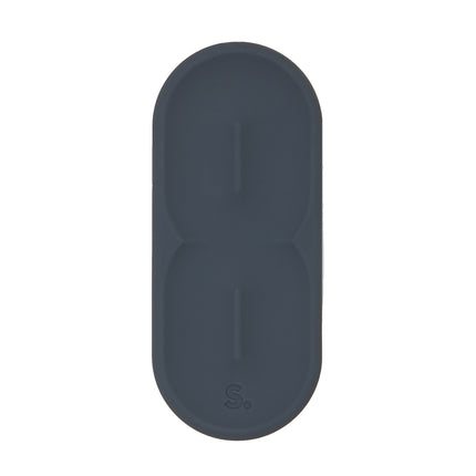 Speks Slabs silicone sensory sticker desk fidget toy tab path grey