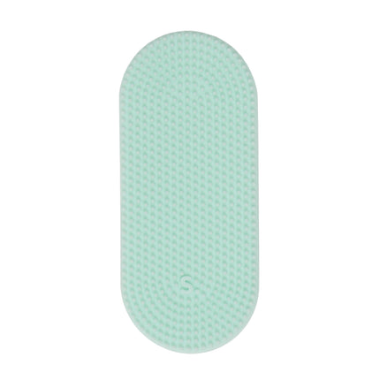 Speks Slabs silicone sensory sticker desk fidget toy tab static green