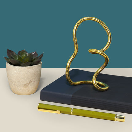 Speks Strand twiddle fidget chain desk toy gold