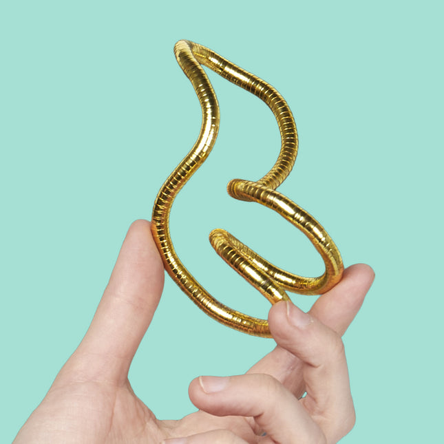 Speks Strand twiddle fidget chain desk toy gold