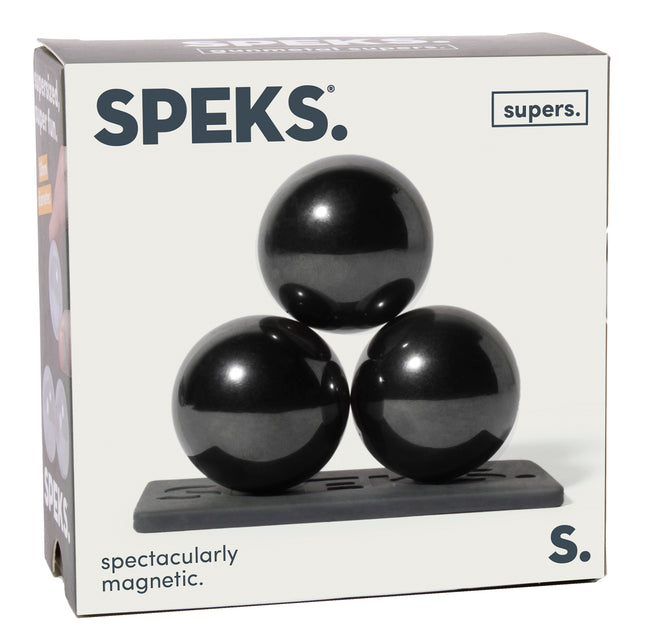 Speks Supers magnetic balls desk fidget toy gunmetal