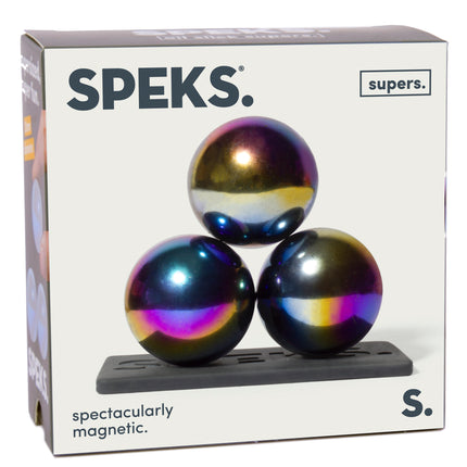 Speks Supers magnetic balls desk fidget toy oil slick